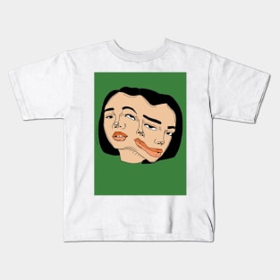 Torn face Kids T-Shirt